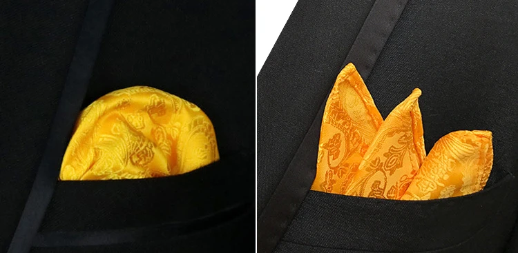 Роскошный мужской шелковый платок, цветочные турецкие огурцы, жаккардовый платок, квадратный платок, 25*25 см для взрослых, Свадебное Полотенце Для сундуков - Цвет: F-144