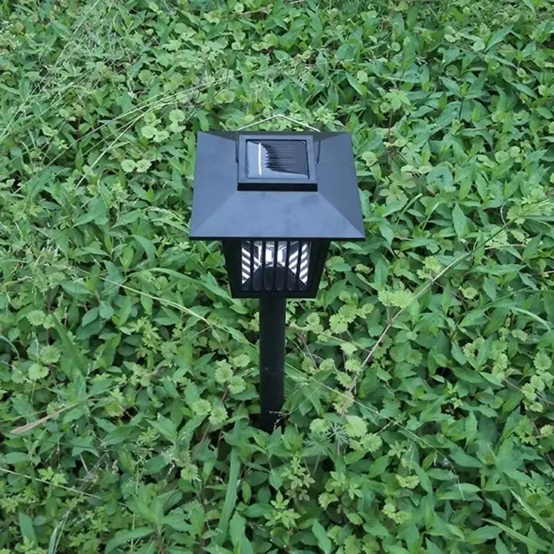УФ-светодиодный солнечные насекомое-вредитель от насекомых комаров убийца лампа Zapper лужайке в саду света для сада и дома лампы освещения