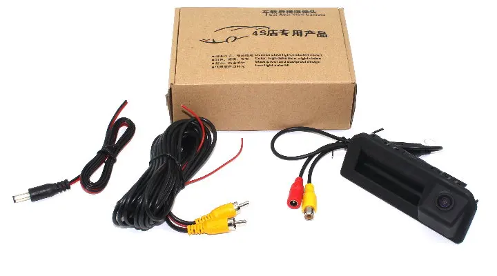 Liislee For Audi A5  (F5 ) 2017 2018 Trunk Handle OEM  HD CCD Night Vision  Car Rear Camera  Reverse Back Up Camera package