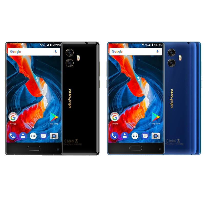 Ulefone MIX 4G мобильный телефон 5 дюймов MTK6750T Восьмиядерный Android 7 0 4 Гб ОЗУ 64 ПЗУ