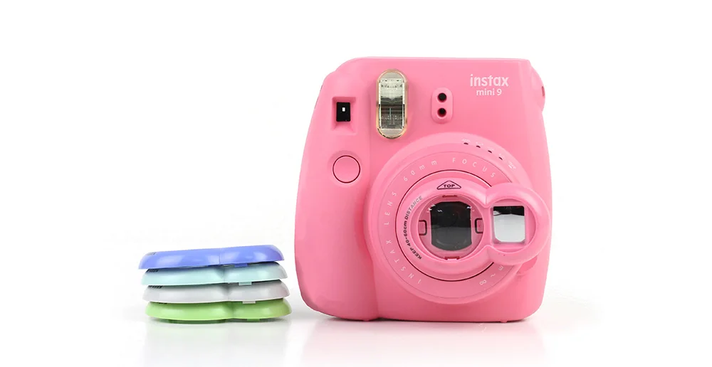 CAIUL совместимый Fujifilm Instax Mini 9 пленочная камера комплект с Чехол, альбом, фильтры и другие аксессуары, также подходит для Fujifilm