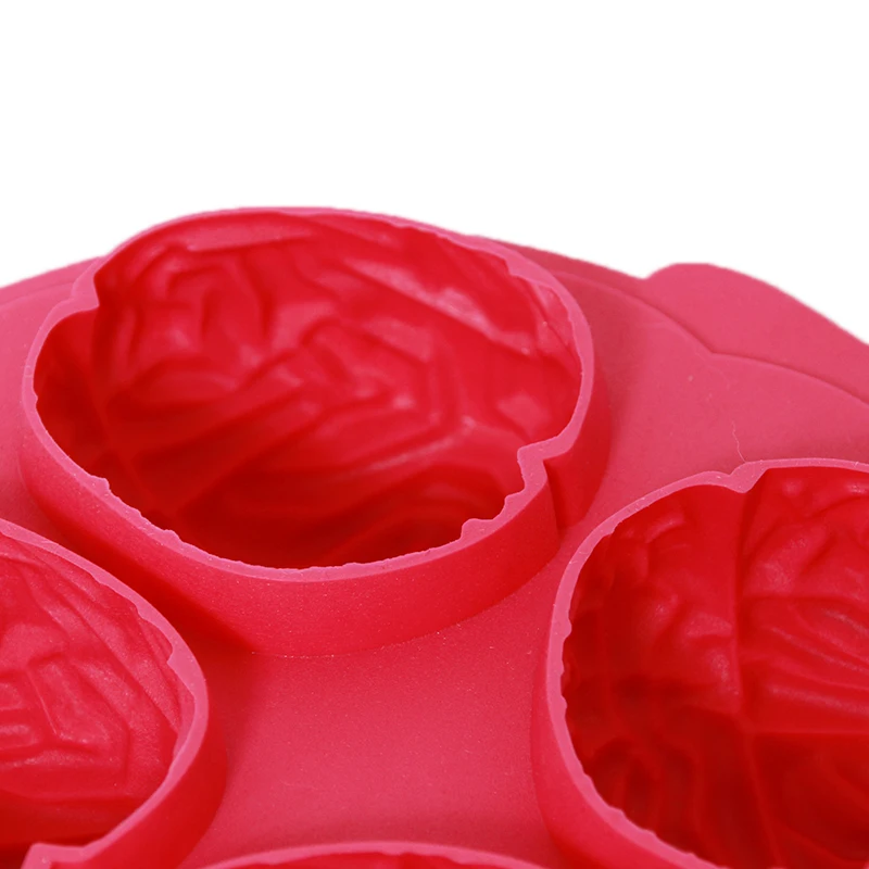 DIY в форме мозга Лед Заморозка Куб Силиконовый поднос чайник Плесень Форма для изготовления мороженого Шоколад формы печенья бар вечерние формы для напитков
