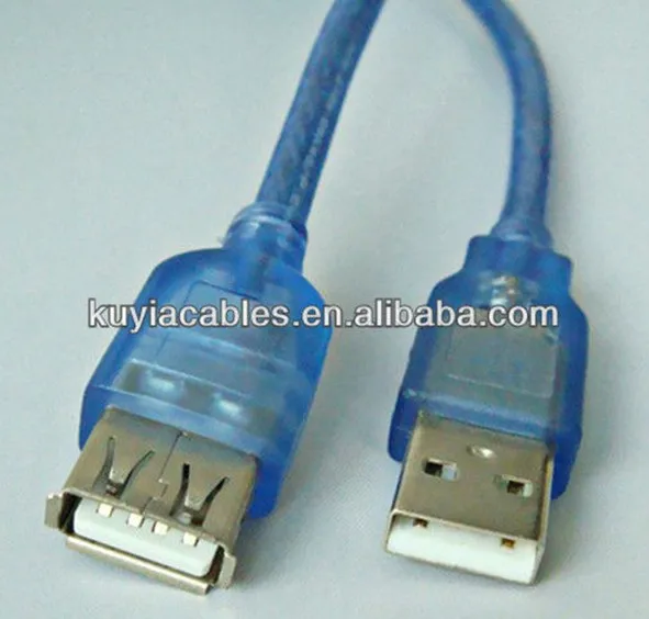 Номер отслеживания + Бесплатная доставка! 2 0 USB удлинитель с сердечниками двойной