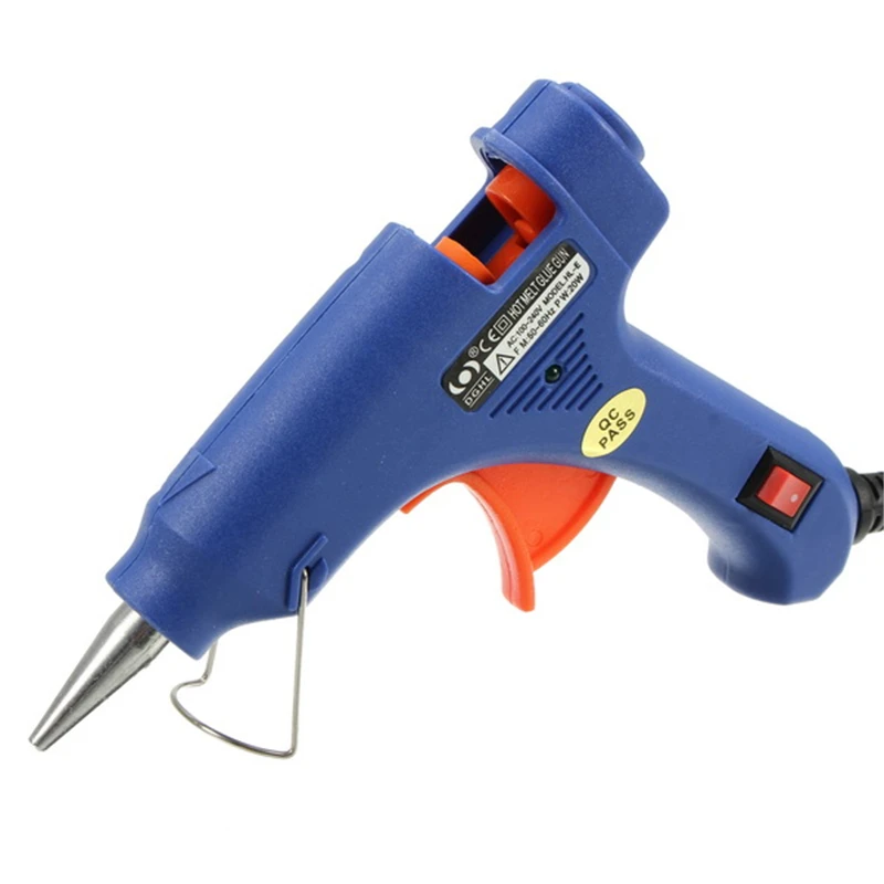 

Switch-type 20W Hot Melt Glue Gun Electric US EU Plug Copper Nozzle Heater Heating Wax 7mm Glue Stick DIY Hand Tool Glue Gun