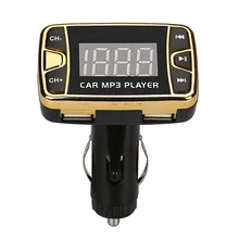 Free Shipping MP3 Player Wireless FM Transmitter Modulator Car Kit USB SD TF MMC LCD Remote Radio Car Electronics Car Decoration