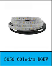 5 м 5050 SMD 300 светодиодный s IP65 Водонепроницаемый светодиодный лента, 12 В Гибкий 60 светодиодный/м светодиодный лента, белый/теплый белый/синий/зеленый/красный/желтый/RGB цвет