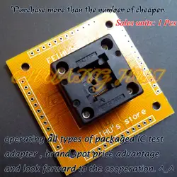 IC Тест QFP48 тестовое гнездо TQFP48 QFP48 адаптер OTQ-48-0.5-01 шаг = 0,5 мм Размеры = 7X7 мм/9X9 мм
