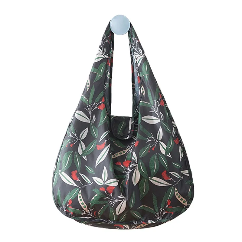 Водонепроницаемые женские складные сумки многоразового использования для покупок эко хозяйственная сумка через плечо дорожная сумка - Цвет: 02