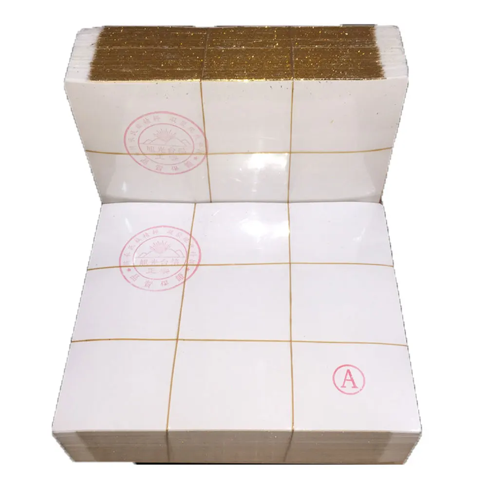 

Taiwan Gold Leaf Foil Paper for Art Craft Wall Furniture Statue Decoration 1000pcs 13x13.5cm Imitation Gold Leaf Sheets Gilding