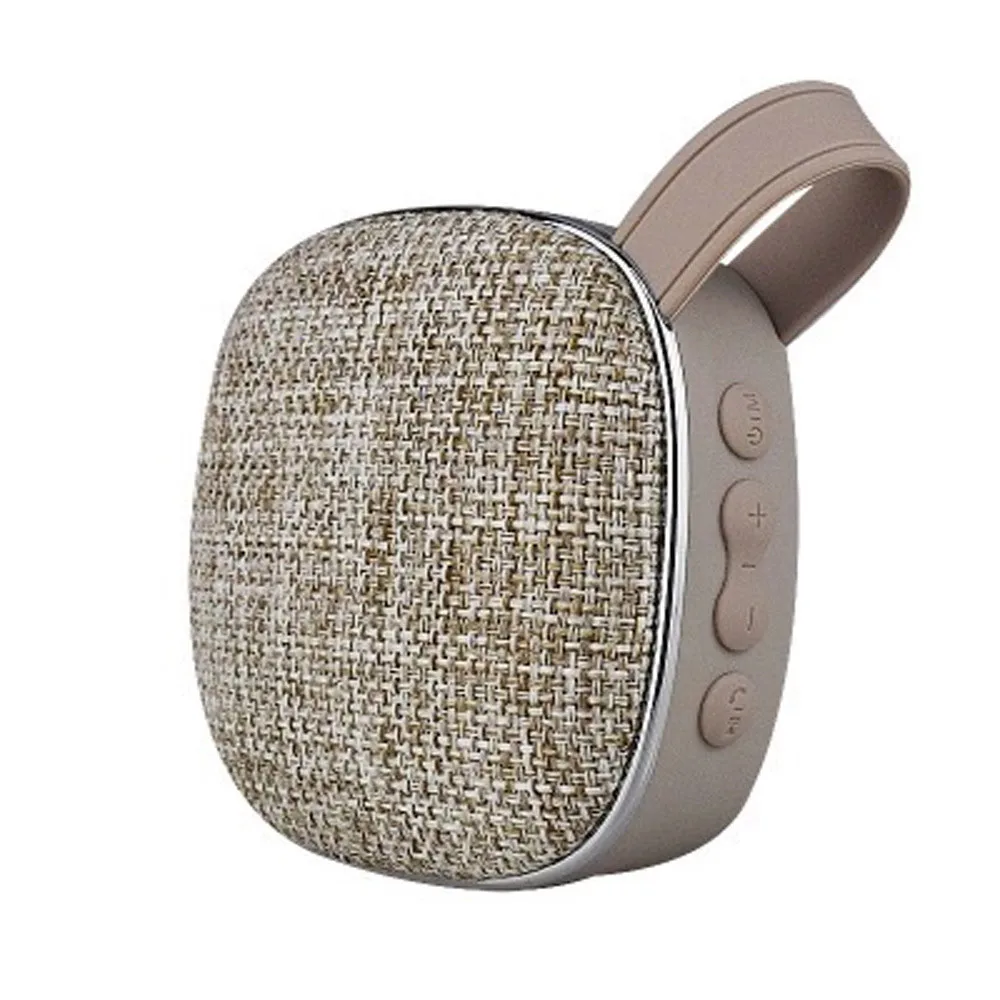 

Portable Handheld Bluetooth Speaker Cloth Art FM column Tfcard Wireless loudSpeaker bluetooth portable for XiaoMi huawei phone