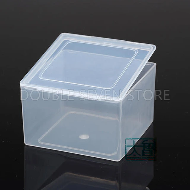 Plastic Storage Box Small Transparent Clear Square - 8 Transparent Small  Clear - Aliexpress