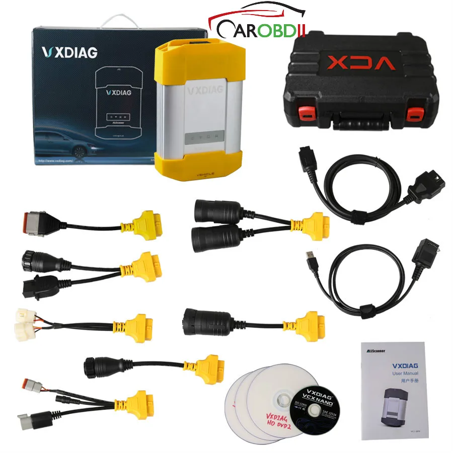 

Original VXDIAG VCX HD Diesel Truck Interface Fit For CAT,For VOLVO And More VCX HD Heavy Duty Diesel Truck Diagnostic Tool