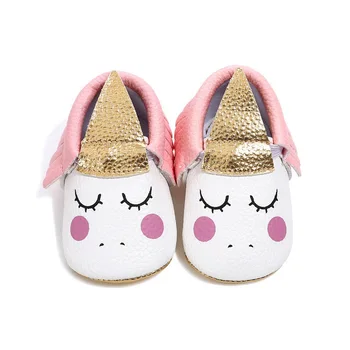 

DHL 50pair Fringe Baby Shoes Newborn Infant Girls Prewalker Tassels Cartoon Leather Toddler First Walkers