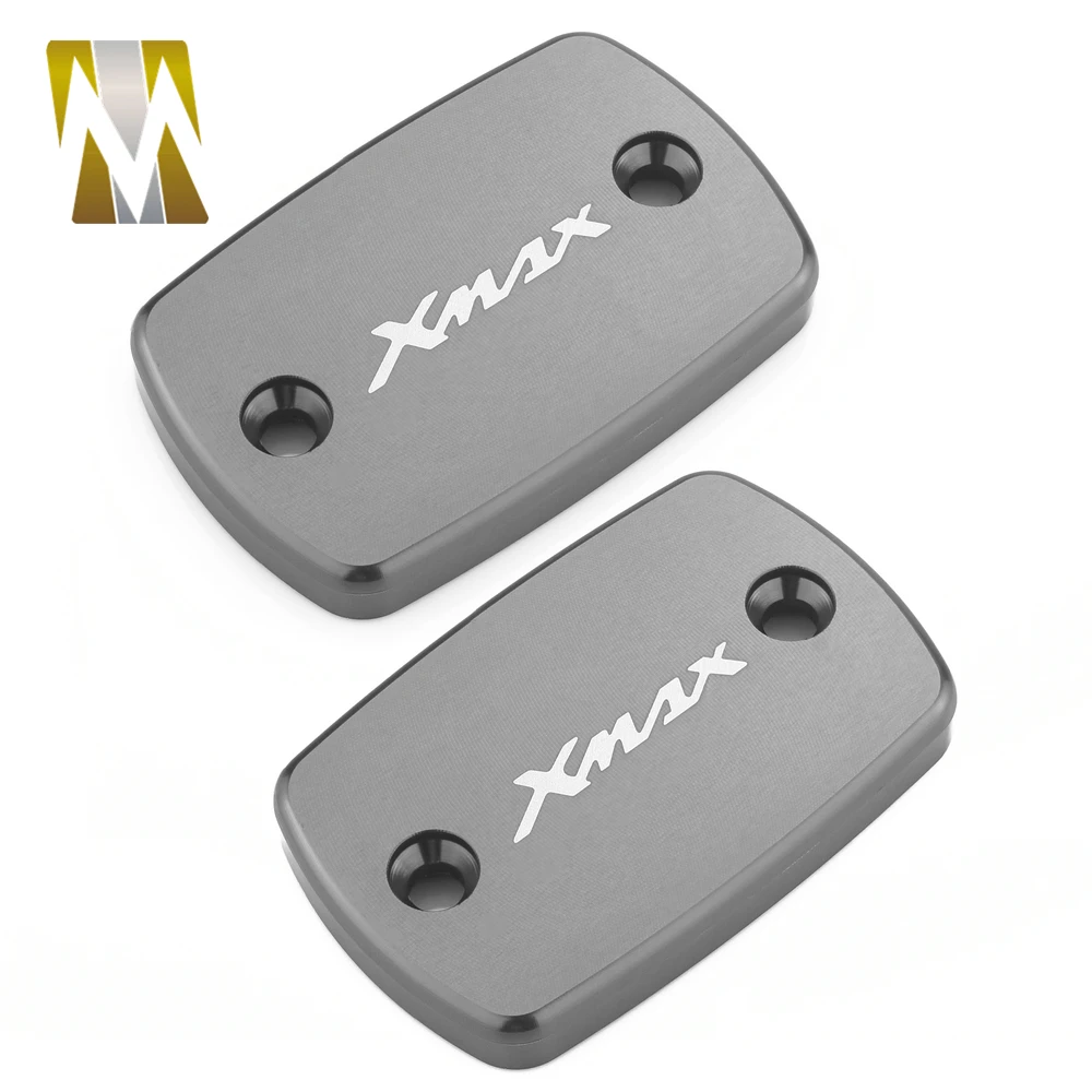 With Logo For Yamaha Xmax300 x max X-MAX 300 2017 2018 Motorcycle Brake Clutch Oil Fluid Reservoir Cap Cover (31)