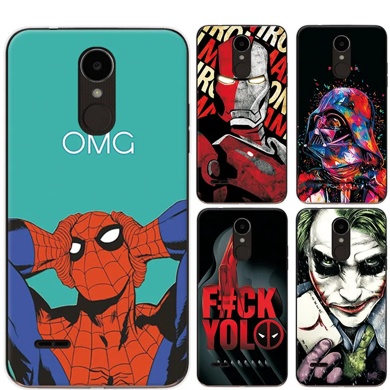 

adlucky Silicon Cover For LG K4 2017 5.0" Charming Perfect Design Colored Paiting Phone Case Coque For LG K4 2017 X230 K 4 2017