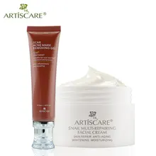 

ARTISCARE Snail Repair Facial Cream + Scar Acne Mark Removing Gel TCM Blackhead Treatment Whitening and Anti Wrinkle Face Care