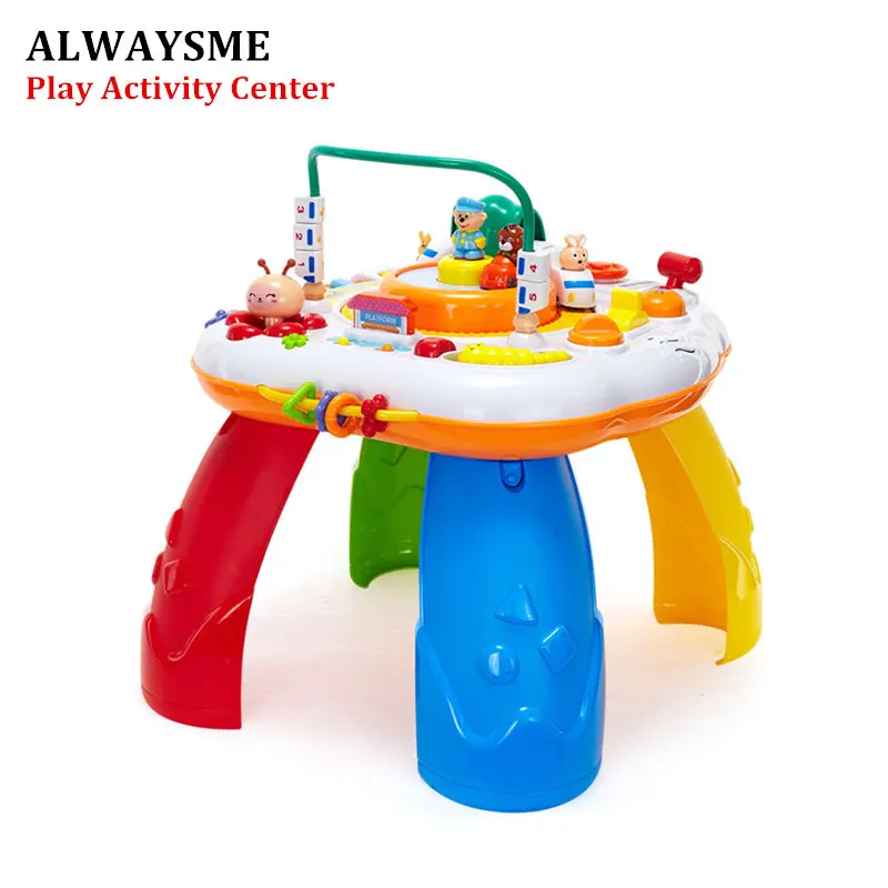 ALWAYSME di Apprendimento E Scanalatura Musicale Da Tavolo Centro di Attività Musicale Alla Scoperta di Educativi Giocattoli Sedersi E Stare E Gioco di Attività