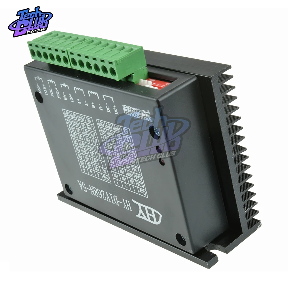 TB6600 0 2 5A CNC контроллер драйвер шагового двигателя nema 17 23 tb6600 одноосный фазный