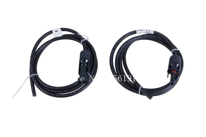 

MC4 Amorphous solar panel connector with 1 meter wire,Male and Female Plug,Waterproof connectors,PV connector, TUV certification