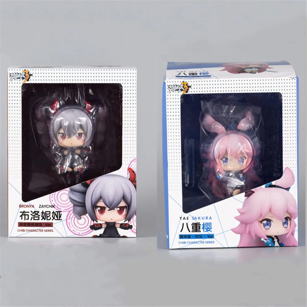 Экшн фигурка аниме ядерная эрозия Honkai Impact 3 Yae Sakura Bronya Bunny chik MmiHoYo игрушки для детей