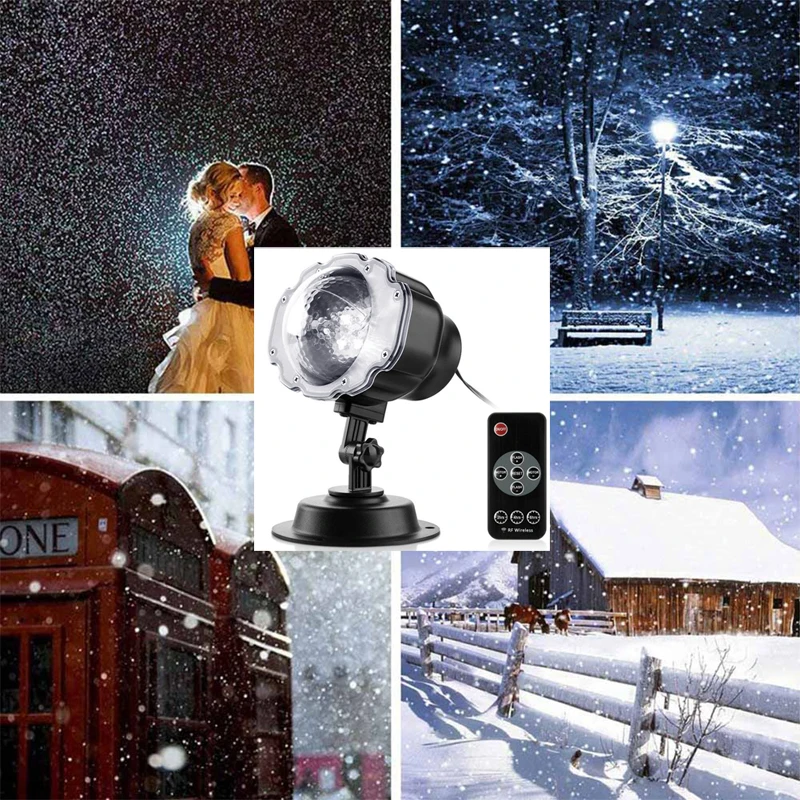 

Outdoor LED Laser Projector Stage Lighting Effect Waterproof Christmas Wedding Garden Laser Projector Lamp Light
