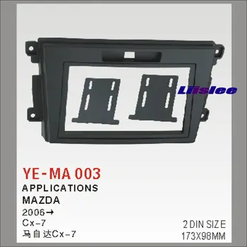 

For Mazda CX-7 2006 Car Stereo Radio ABS Fascia Plate Panel Frame Kit Stereo Facia Surround Install Trim Fit Dash