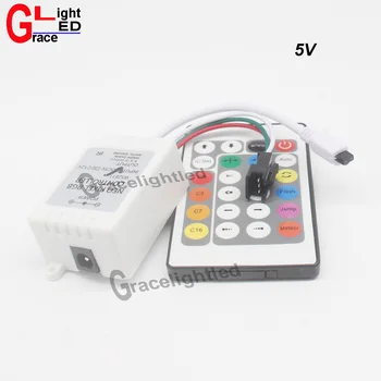 

1Pcs 5V 24 Key IR Remote Controller For WS2812 WS2812B LED Strip Light
