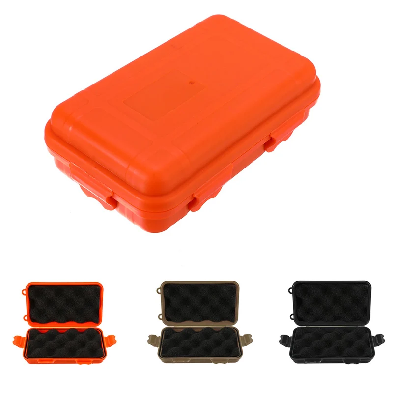 Waterproof Shockproof Plastic Outdoor Survival Container Storage Case Carry BoxS