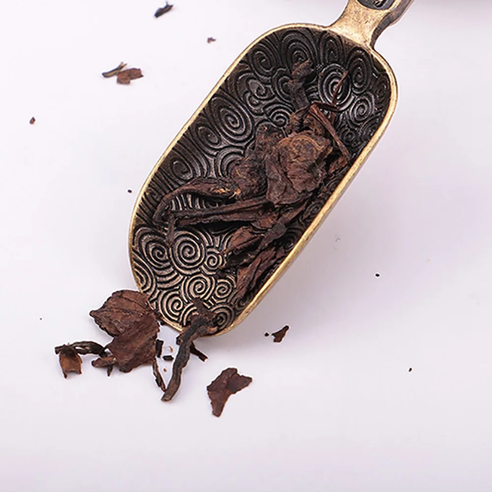 Chinese Tea Spoons Copper Tea Scoop Tea Leaves Chooser Holder High Quality Chinese Kongfu Kitchen Accessories Tools Teawear (3)