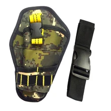 Camouflage Waterproof Drill Holster Tool Waist Bag Electric Waist Belt Tool Pouch Bag with Belt for Wrench Hammer Screwdriver