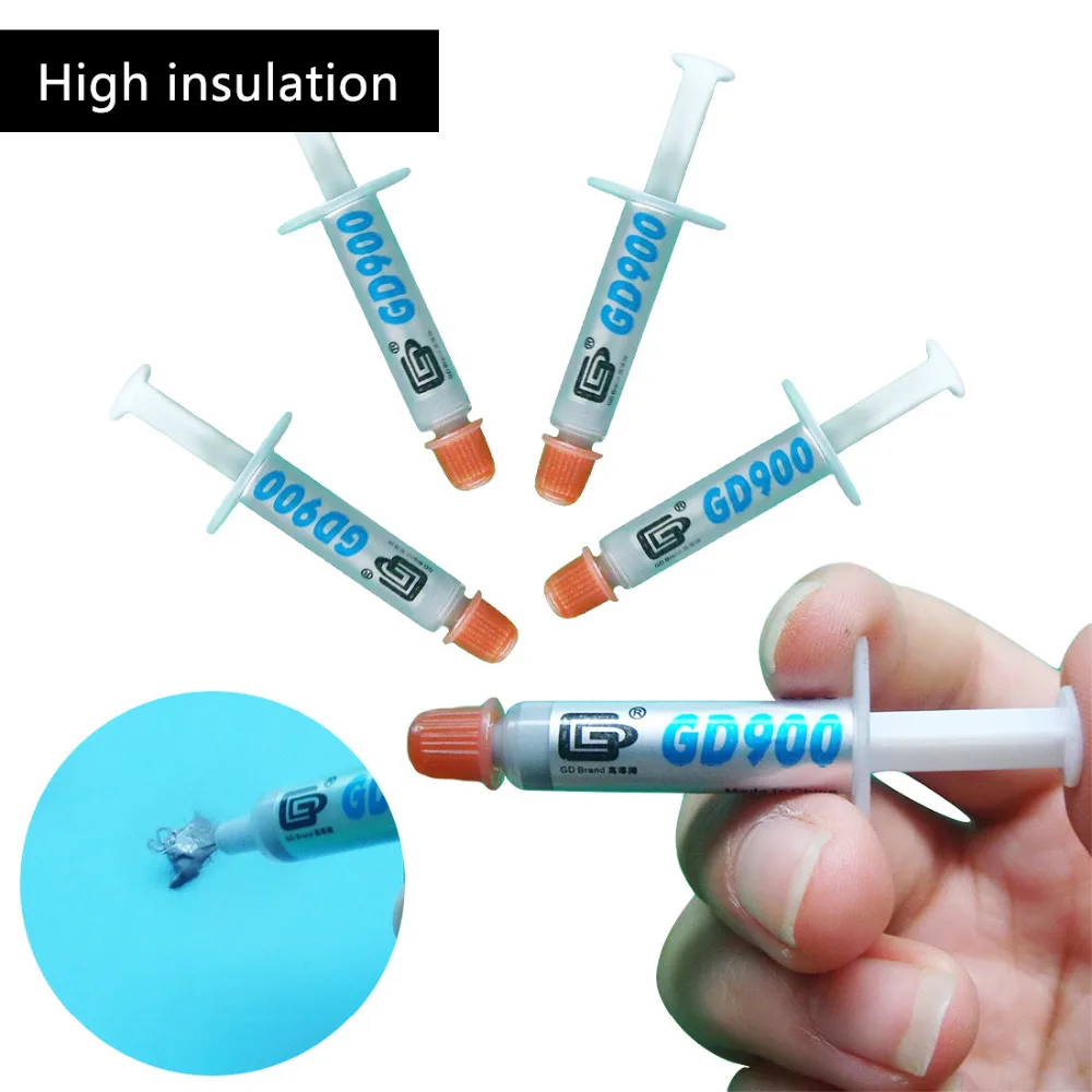 Горячая Распродажа! Силиконовая термопаста NOYOKERE GD900 1 г|conductive grease|gd900 1ggrease silicone |