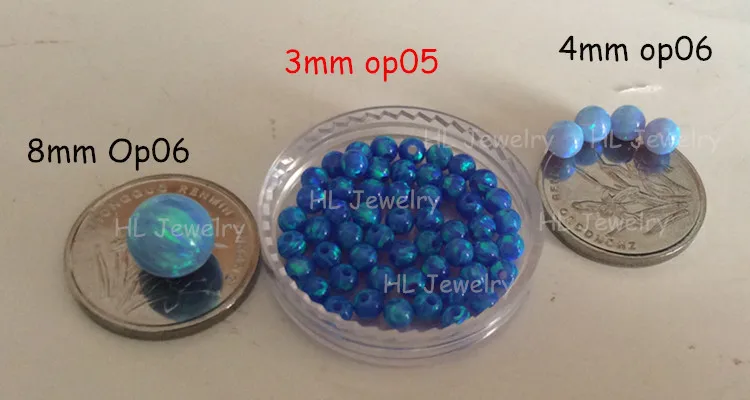 10 шт./лот 8 мм искусственный опал шарики Op06 голубоватый syntethic свободные опала бисер