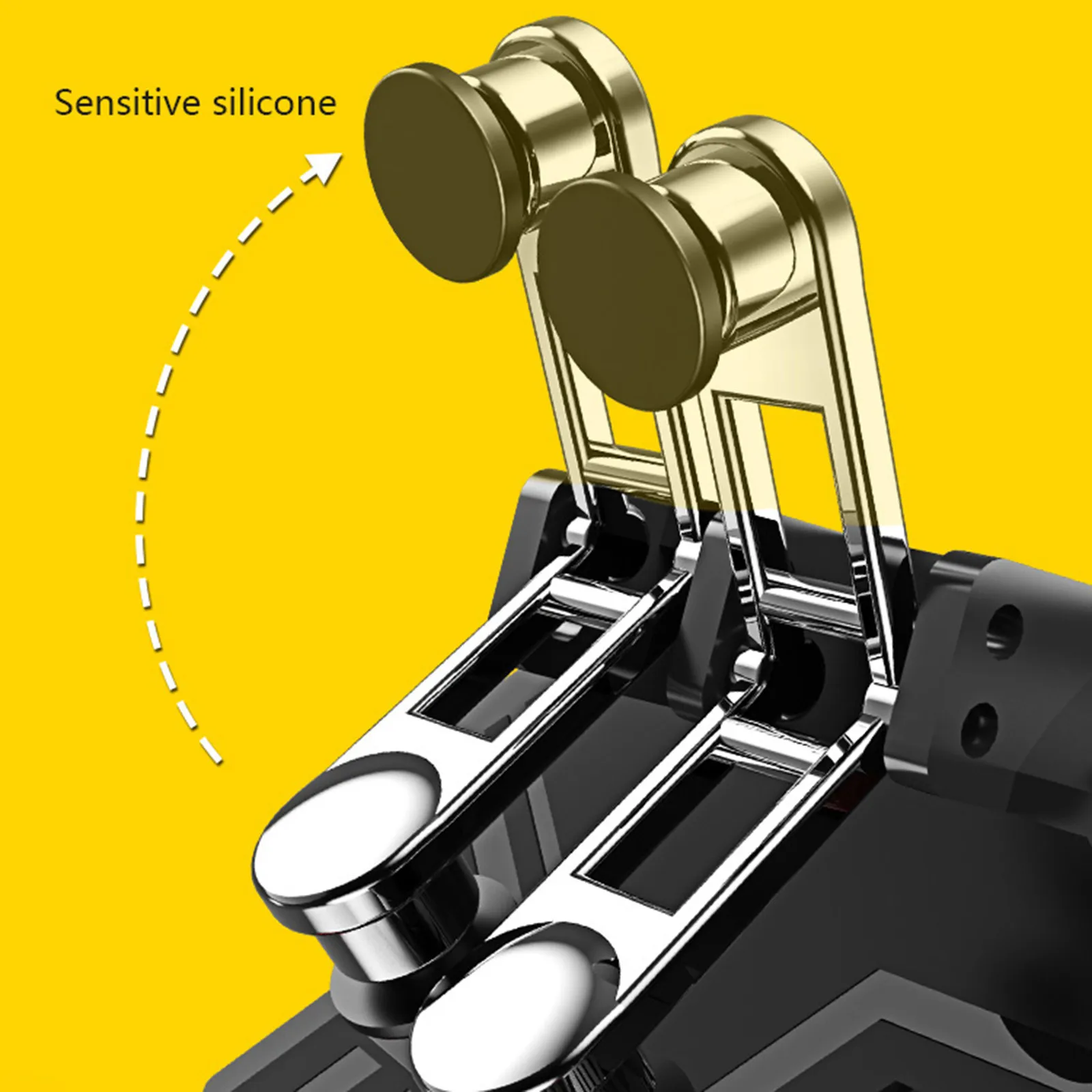  PUBG Game Rechargeable Gamepad Joystick 4000mAh Power Bank Controller with Cooling Fan For Android 