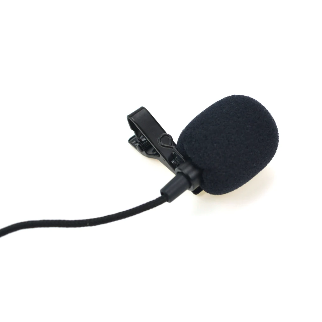 External Lavalier Lapel Clip-on Condenser Microphone for GoPro Hero 3 3+ 4