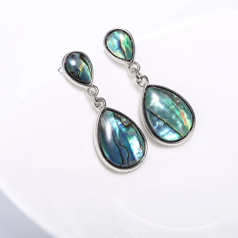 DAIMI Tear Drop Fine Jewelry Earrings Abalone shellfish Earrings Dangle Earrings 925 Silver Clip Earrings Eye catching Jewelry DAIMI Tear Drop Fine Jewelry Earrings Abalone shellfish Earrings Dangle Earrings 925 Silver Clip Earrings Eye catching Jewelry