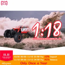 HB-P1802 1:18 весы RC восхождение автомобиль 2,4 г В в 700 мАч двойной двигатели четыре колеса ЕС Plug отличные амортизаторы HQ ПВХ