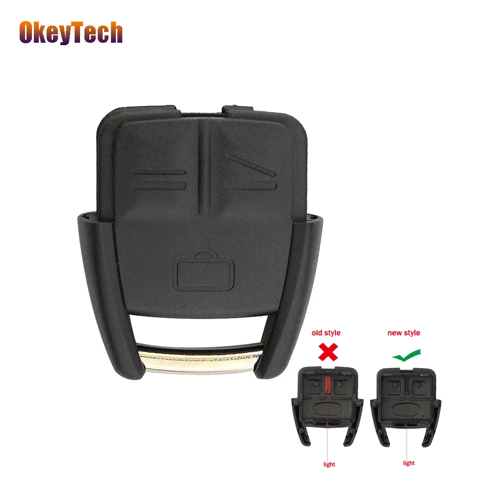 

OkeyTech Replacement Remote Car Key Fob Cover Case Shell for Vauxhall for Opel Vectra Astra Zafira Frontera Omega Auto Key 3BN