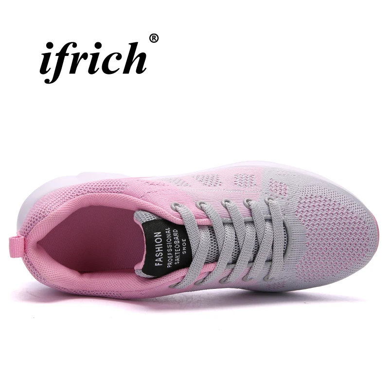 Women Running Shoes Air Black Pink Women Sport Shoes Spring Summer Training Shoes Female Breathable Lightweight Sneakers Running