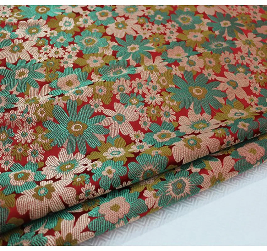 

75x100cm HLQON jacquard tapestry 3D jacquard fabric Cloth bedding patchwork tissue home Textile Sewing upholstery