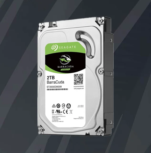 2To DD SEAGATE 3.5 BarraCuda 7200T ST2000DM008 - Tcsink