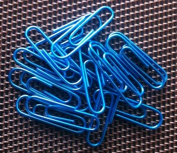 

750pcs/pkg 28mm light colour paper clips metal clip acceptance of documents and archives factory supply the price lowest