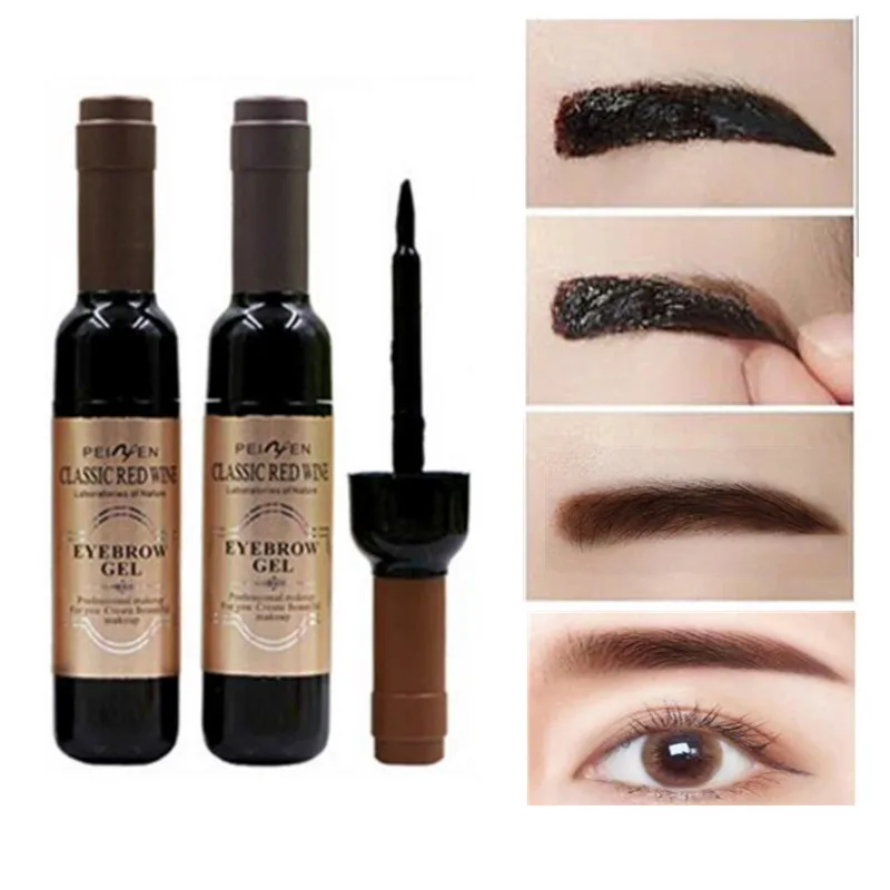 

1 Pcs Eyebrow Black Coffee Gray Peel Off Eye Brow Tattoo Shadow Eyebrow Gel Cosmetics Makeup for Women High Pigment Makeup