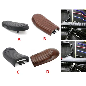 

Universal Vintage Flat brat/Hump Cafe Racer Seat For Honda CB Kawasaki KZ Z125 Pro Z750 Yamaha XJ750 XS400 XT225 SR500 RD400 60