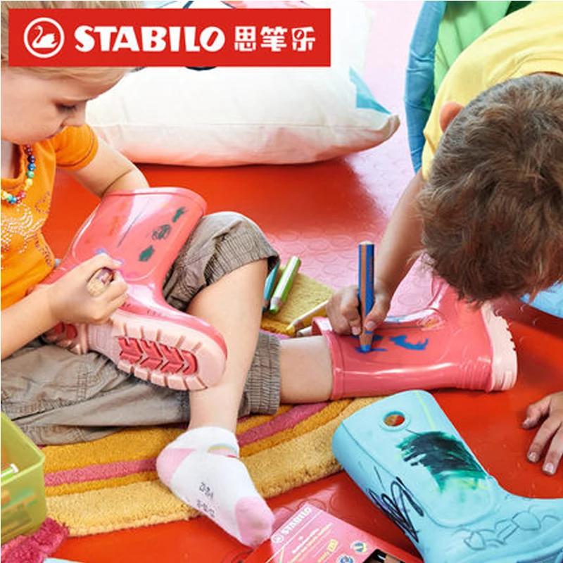 Многофункциональные карандаши Stabilo 880 Вуди 3 в 1 акварельные/Карандаши/кисти