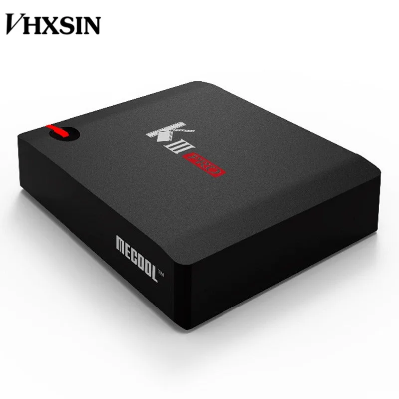 MECOOL KIII PRO 50 шт./лот Smart Android tv Box DVB T2 S2 3g 16G Amlogic S912 Восьмиядерный 4K