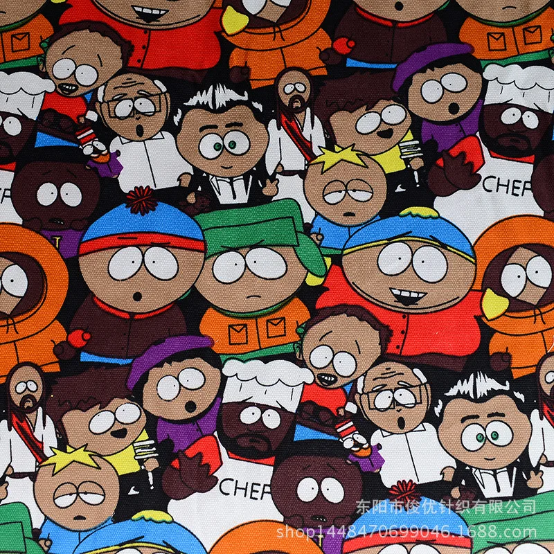 Японский мультфильм анимация ткань хлопок холст активный печать диван