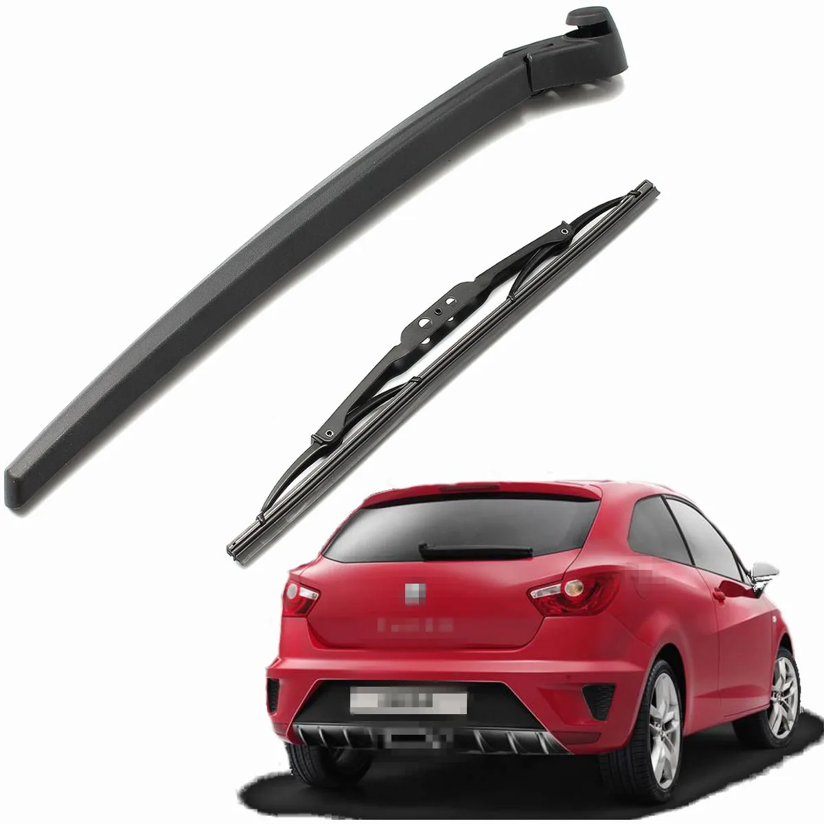 2 шт./компл. высококачественные задние бритвенные лезвия для Seat Ibiza 6L 2002 2010|wiper
