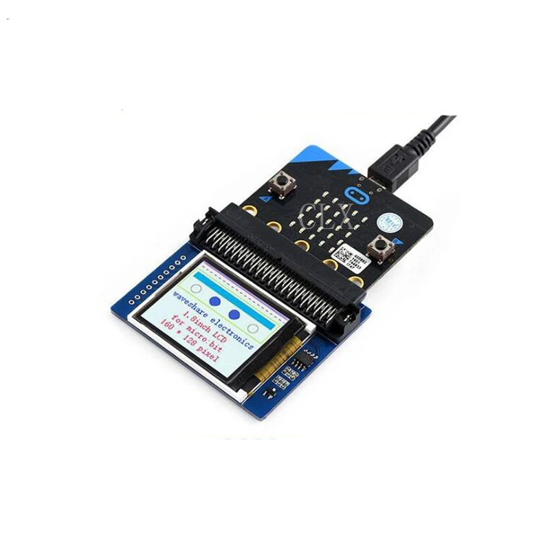 Микро: бит микробит 1,8 дюймовый ЖК-дисплей модуль расширения платы для Arduino 160*128 экран DIY Kit 61 мм * 51,5 мм