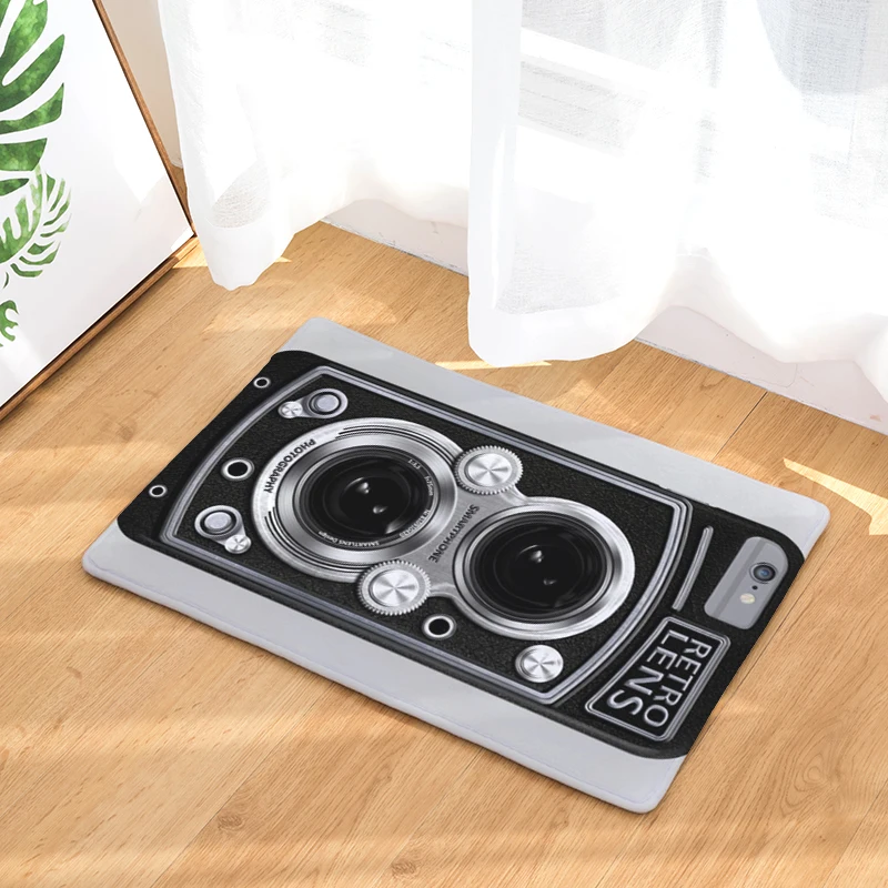  New Home Decor Mats 3D Camera Carpets Non-slip Kitchen Rugs for Home Living Room Floor Mats 40X60 5