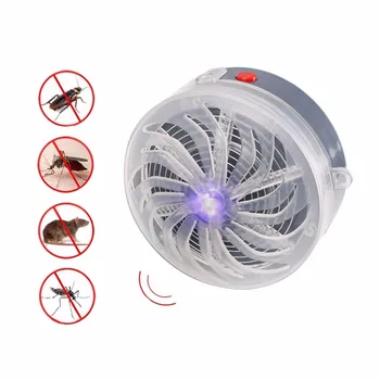 

Solar Powered Buzz UV Lamp Light Fly Insect Bug Mosquito Killer Lamp Zapper Electric Fly Trap Electronic Anti Insect Bug Wasp